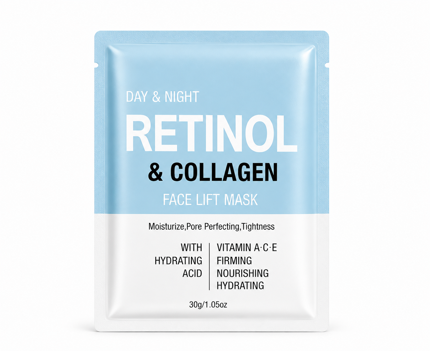 Retinol & Collagen Face Lift Mask — Pack of 2